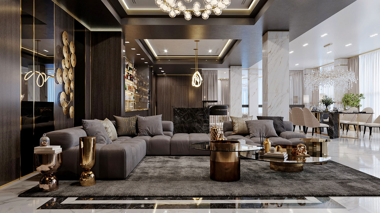 Interior Design of a Luxurious Apartment 02