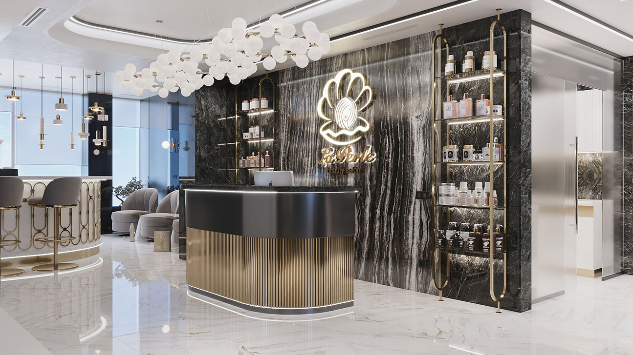 Interior Design of the premium Beauty Salon 03