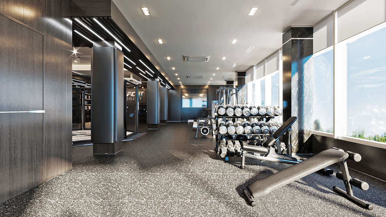 UFC Fit Sports Club Interior Design 07