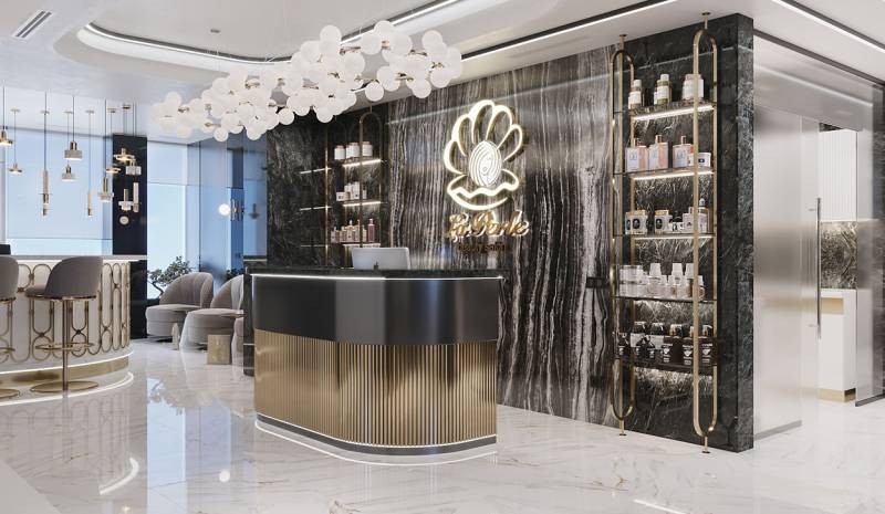 Interior Design of the premium Beauty Salon